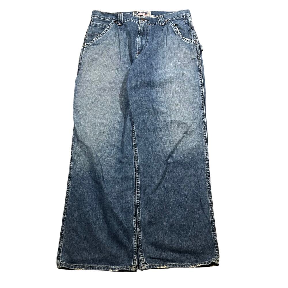 Vintage Y2K Old Navy Painters Wide Leg Baggy 33x30